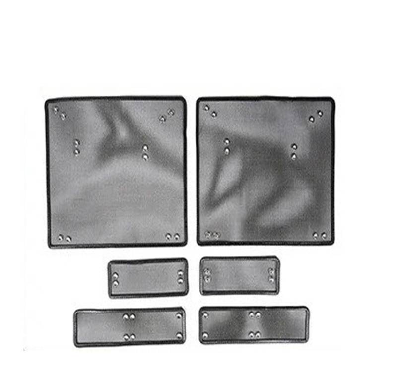 Kühlergrill Grill Für Chery Für Jetour T2 2024 2023 Auto-Styling Kühlergrillschutznetz Kühlerkondensator Schutzhülle Autozubehör Front Kühlergrille(1set-6pcs) von Lhdktee
