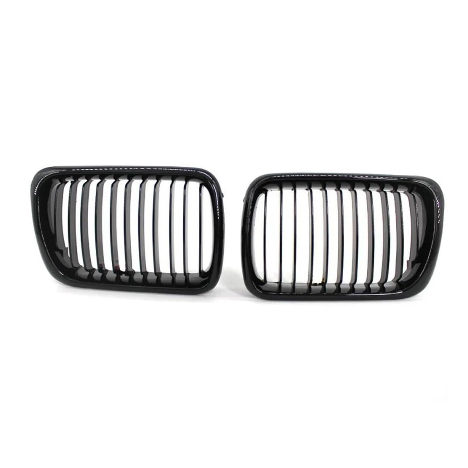 Kühlergrill Grill Für E36 1997 1998 1999 318i 323i 325i 320i 328i Schwarzer Kühlergrill Abs Vorderer Ersatzhaube Nierengrill Front Kühlergrille(Gloss Black A) von Lhdktee