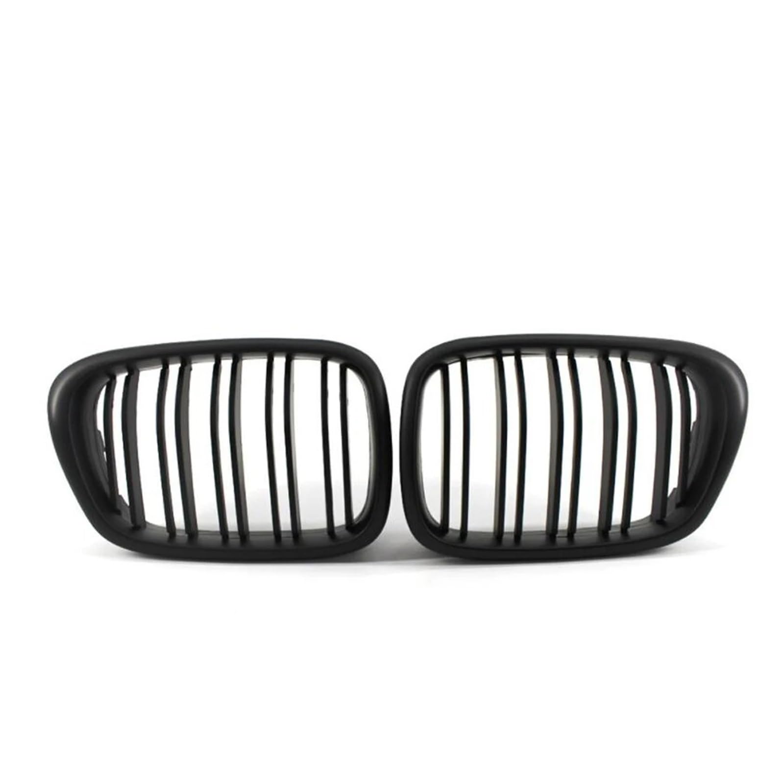 Kühlergrill Grill Für E39 525i 528i 530i 535i Für M5 1997 1998 1999 2003 Vorne In Der Mitte Mattschwarz Breiter Nierenhaubengrill Front Kühlergrille(Matte Black A) von Lhdktee