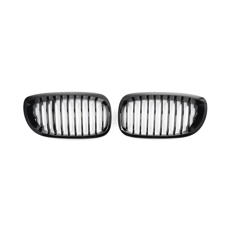 Kühlergrill Grill Für E46 Für Coupe 325Ci 330Ci Für LCI 2-Türer 2003 2004 2005 2006 3er-Serie Auto-Nierengrill Frontstoßstange Glänzend Schwarz Renngrill Front Kühlergrille von Lhdktee