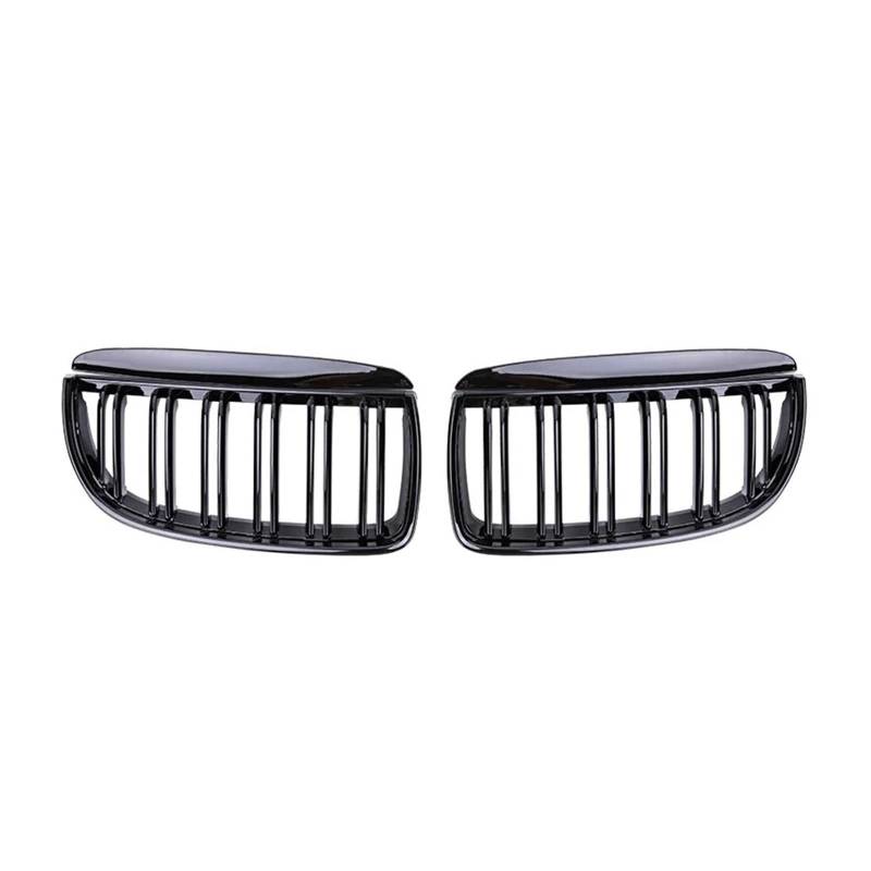 Kühlergrill Grill Für E90 E91 3er 323I 328I 335I 330I 325I 2005 06 07 2008 Schwarz Glänzendes Auto-Frontstoßstangengitter ABS-Grill Racing Grill-Zubehör Front Kühlergrille von Lhdktee