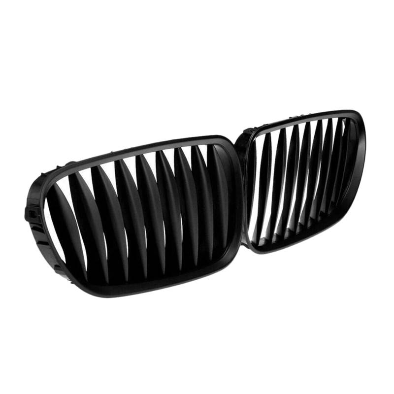 Kühlergrill Grill Für Für Z4 E85 E86 2003 2004 2005 2006 2007 2008 2 Stück Mattschwarzer Kühlergrill Sportlicher Stil Grill Front Kühlergrille von Lhdktee