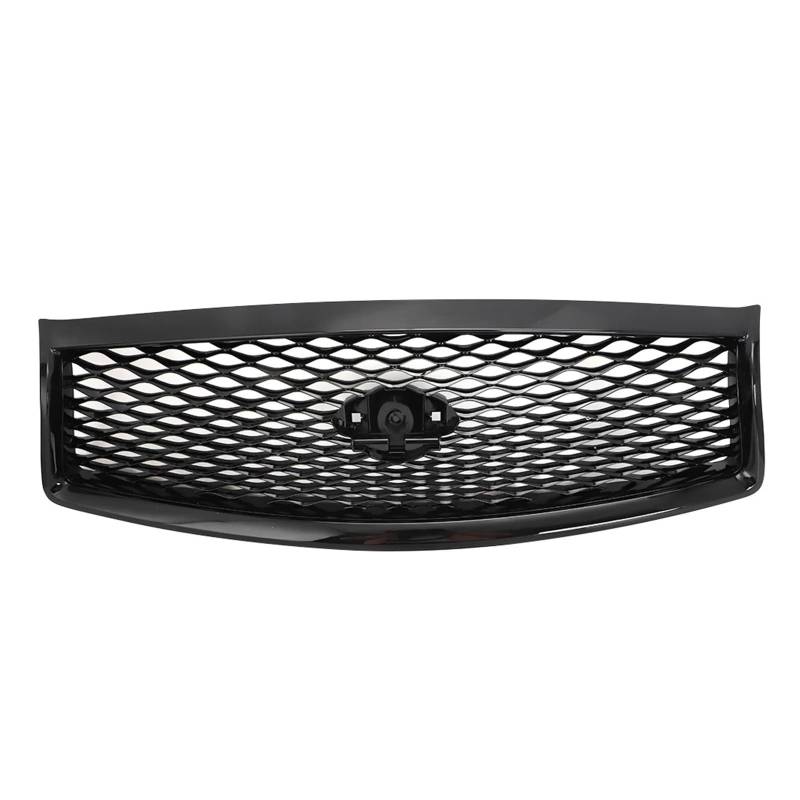 Kühlergrill Grill Für Infiniti Für Q50 2014 15 16 2017 Oberen Auto Vorderen Kühlergrill Stoßstange Haube Mesh Grid Stoßstange Grille Grill Racing Grills Ersatz Körper Kit Front Kühlergrille von Lhdktee