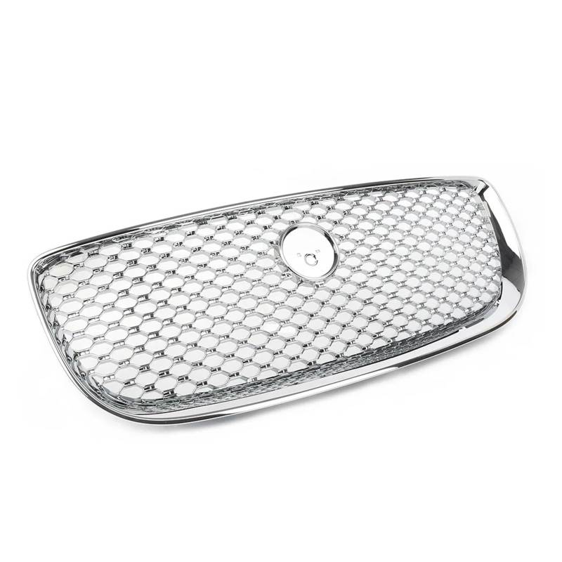 Kühlergrill Grill Für Jaguar Für XJ 2016 2017 2018 Auto Front Upper Center Grille Grill Mesh Kühler Chrom Front Kühlergrille von Lhdktee