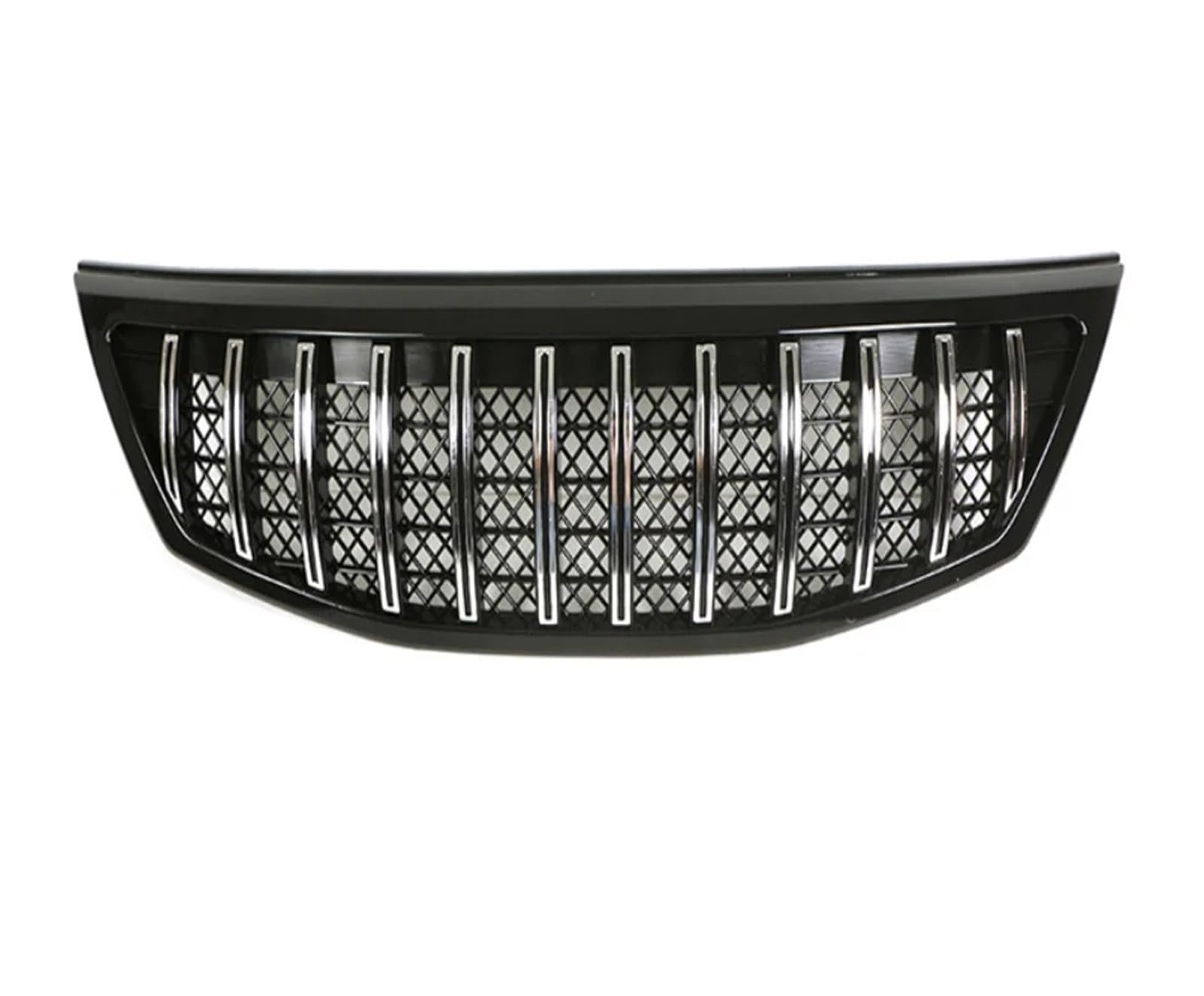 Kühlergrill Grill Für KIA Für Sorento 2009 2010 2011 2012 2013 2014 2015 Kühlergrill Am Auto Modifizierter Frontstoßfänger Renngrill Zubehör Dekoratives ABS Front Kühlergrille(09-12 Silver) von Lhdktee