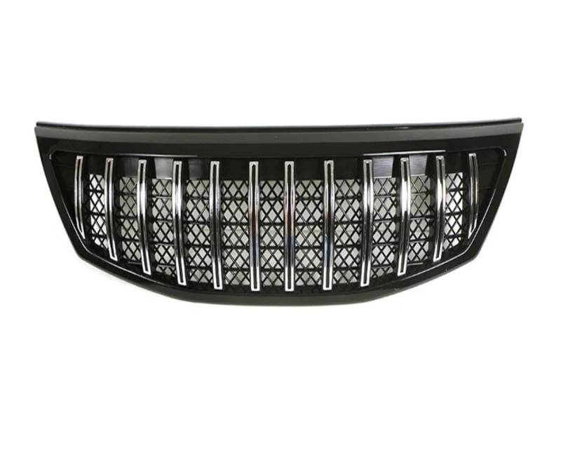 Kühlergrill Grill Für KIA Für Sorento 2009 2010 2011 2012 2013 2014 2015 Kühlergrill Am Auto Modifizierter Frontstoßfänger Renngrill Zubehör Dekoratives ABS Front Kühlergrille(09-12 Silver) von Lhdktee