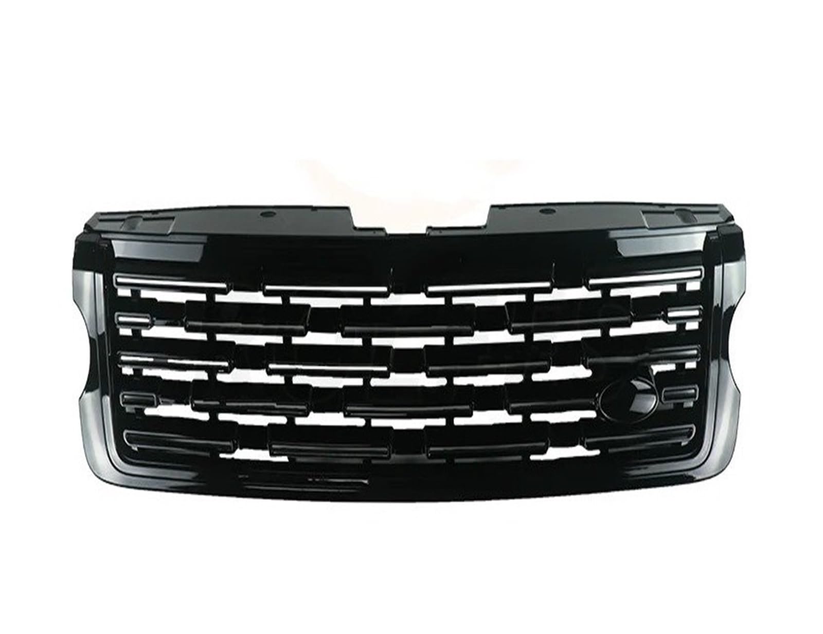 Kühlergrill Grill Für Land Für Rover Für Range Für Rover Für Vogue 2013-2017 L405 Geändert Auf 2023 Stoßstangengrill Racing Grille Center Styling Obere Grills Front Kühlergrille(All Black) von Lhdktee