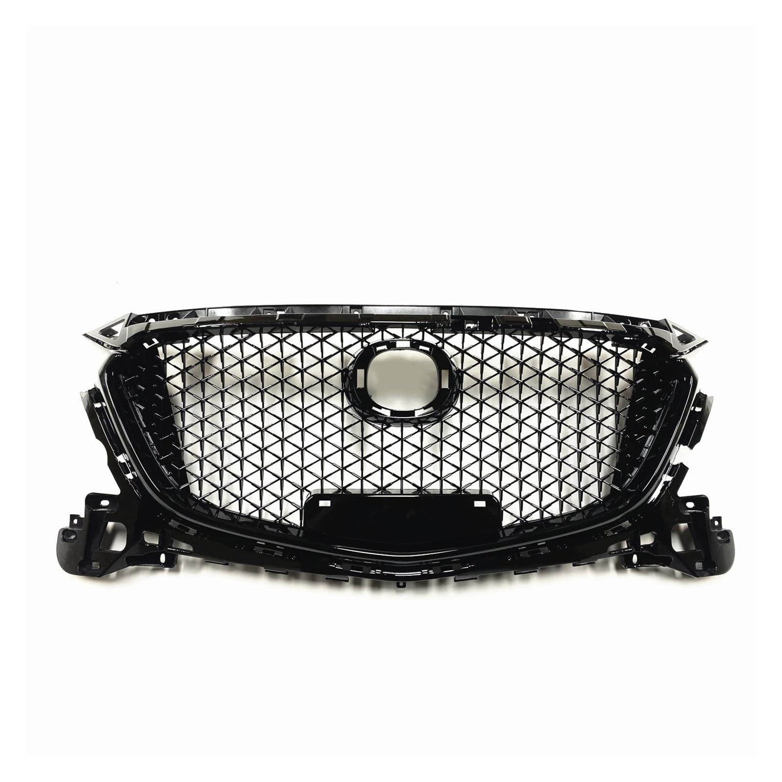 Kühlergrill Grill Für Mazda 3 Für Axela 2017-2018 Frontgrill Racing Grills Glänzend Schwarz Oberen Stoßfänger Ansaughaube Kühler Mesh Waben Stil Gitter Front Kühlergrille Kühlergrill Grill Für Mazda 3 Für Axela 2017-2018 Frontgrill Racing Grills Glänzend Schwarz Oberen Stoßfänger Ansaughaube Kühler Mesh Waben Stil Gitter Front Kühlergrille von Lhdktee