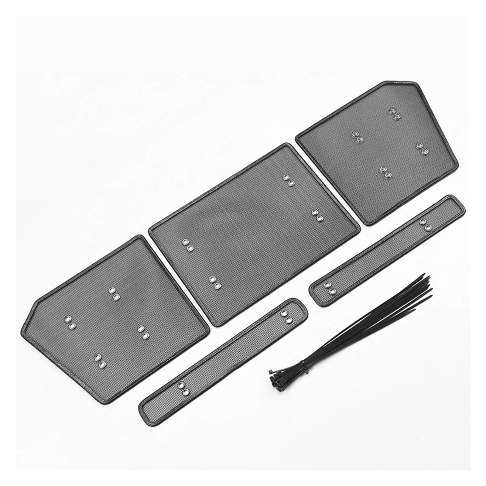 Kühlergrill Grill Für Toyota Für Land Für Cruiser Für Prado 150 LC150 2010-2023 Wasser-Anti-Sand-Kühlergrill Außenmodifikationszubehör Front Kühlergrille(B 2014-2017) von Lhdktee