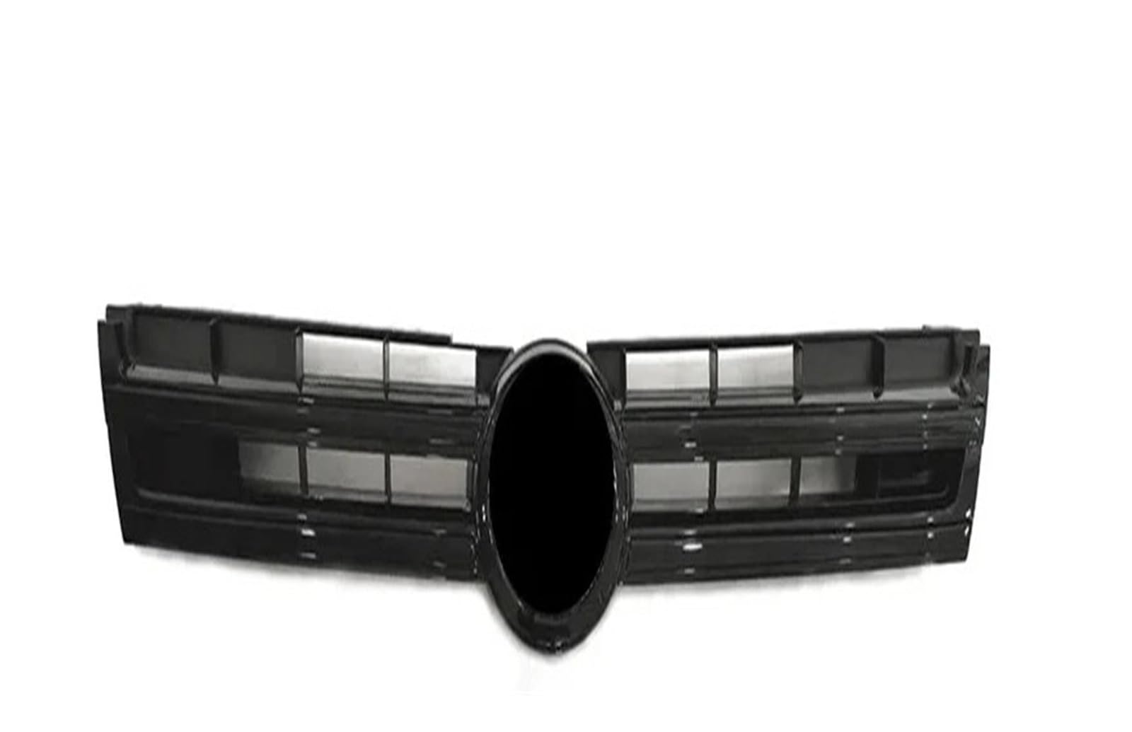 Kühlergrill Grill Für VW Für Touareg 2011 2012 2013 2014 Grill Mesh Maske Front Stoßstange Kühlergrill Front Kühlergrille(Glossy up Grill) von Lhdktee