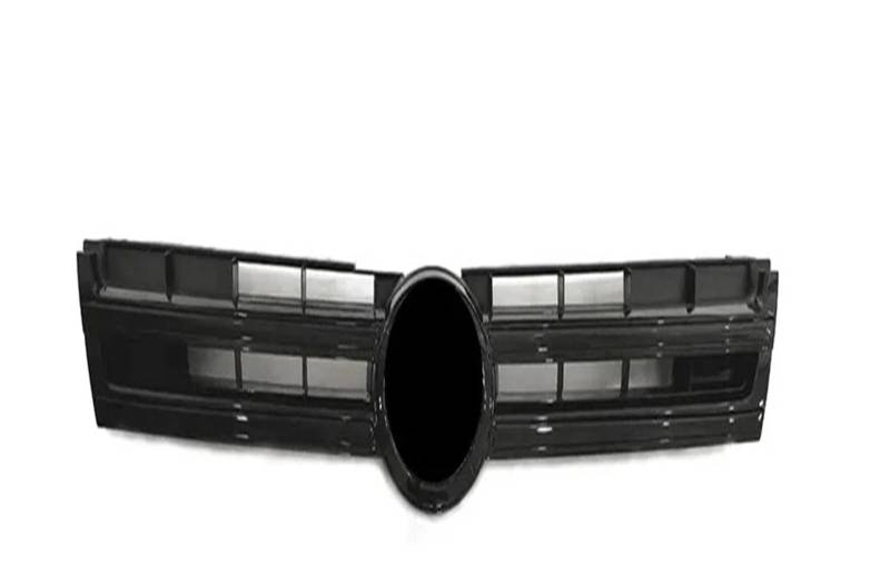 Kühlergrill Grill Für VW Für Touareg 2011 2012 2013 2014 Grill Mesh Maske Front Stoßstange Kühlergrill Front Kühlergrille(Glossy up Grill) von Lhdktee