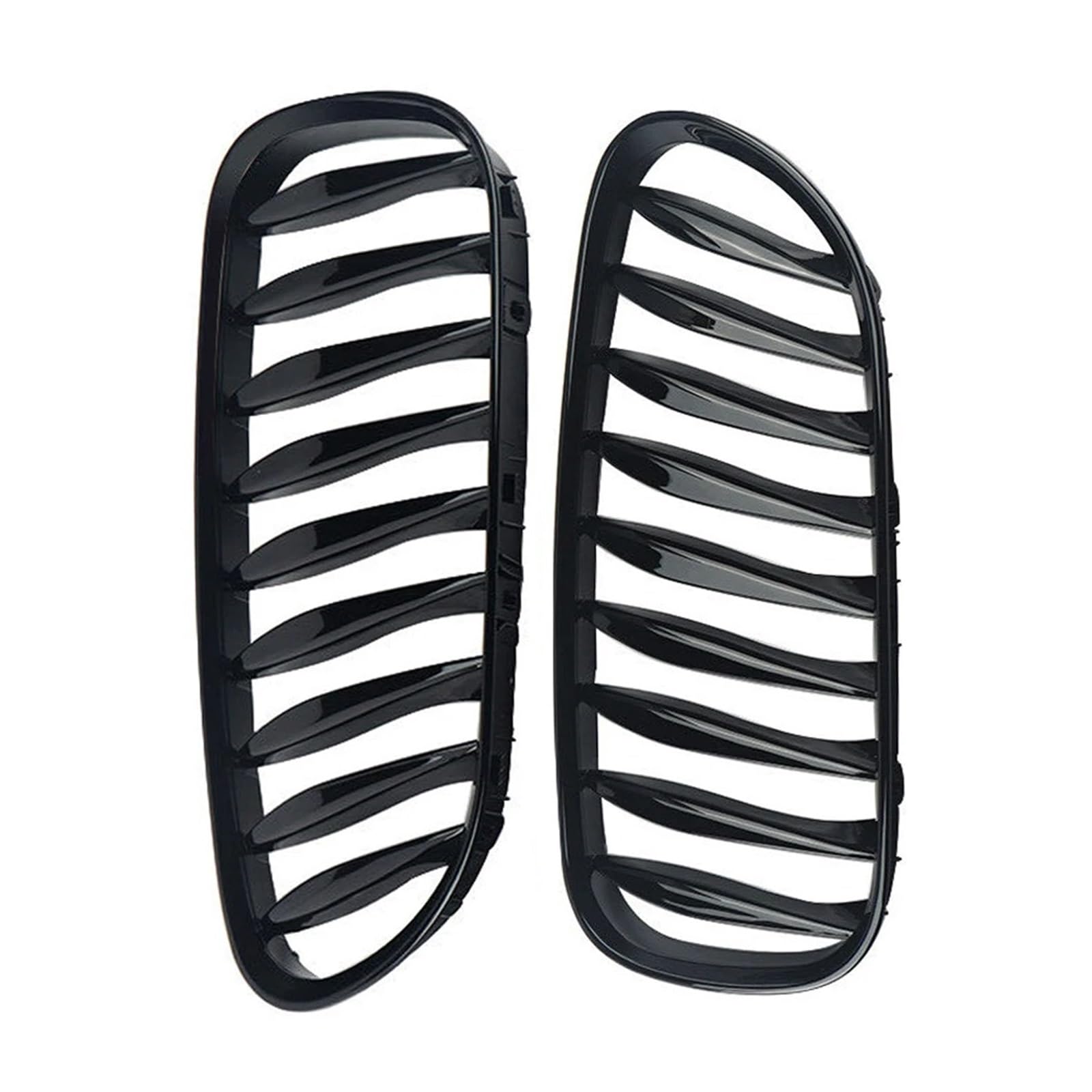 Kühlergrill Grill Für Z4 E85 Roadster/E86 Coupe 51117117757,51117117758 Matt/Glanz Schwarz Auto Vorderen Stoßfänger Nieren Kühlergrill Racing Grills Gitter Front Kühlergrille(Gloss Black) von Lhdktee