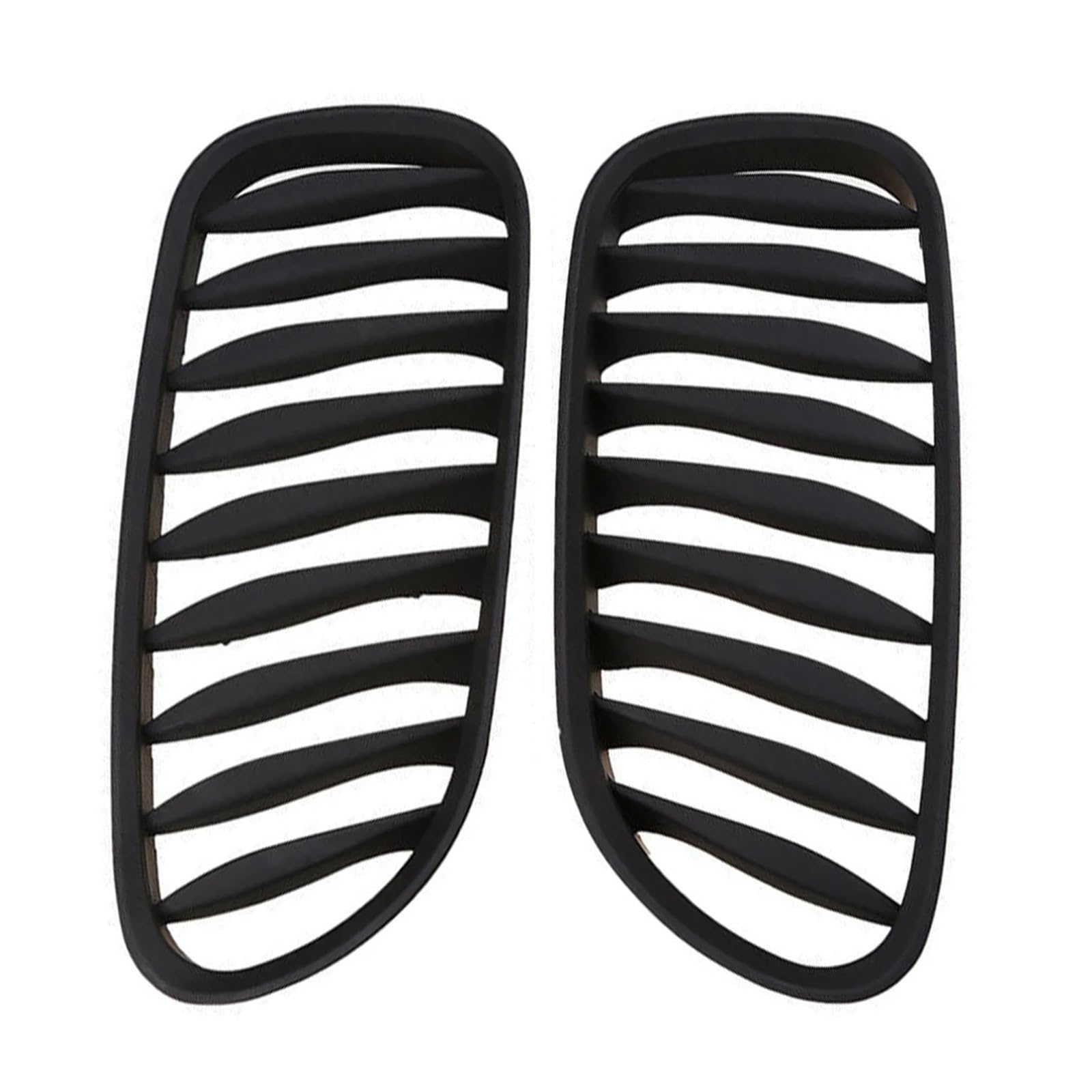 Kühlergrill Grill Für Z4 E85 Roadster/E86 Coupe 51117117757,51117117758 Matt/Glanz Schwarz Auto Vorderen Stoßfänger Nieren Kühlergrill Racing Grills Gitter Front Kühlergrille(Matt-schwarz) von Lhdktee