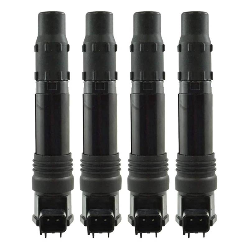 Zündspulen 4Pcs Zündspule Für Kawasaki ER-6F ER-6N Für VERSYS Für 1000 Z1000 Z750 Für Ninja ZX-12R 650 2003-2016 129700-4180 21171-1286 21171-0028 Zündeinheit von Lhdktee