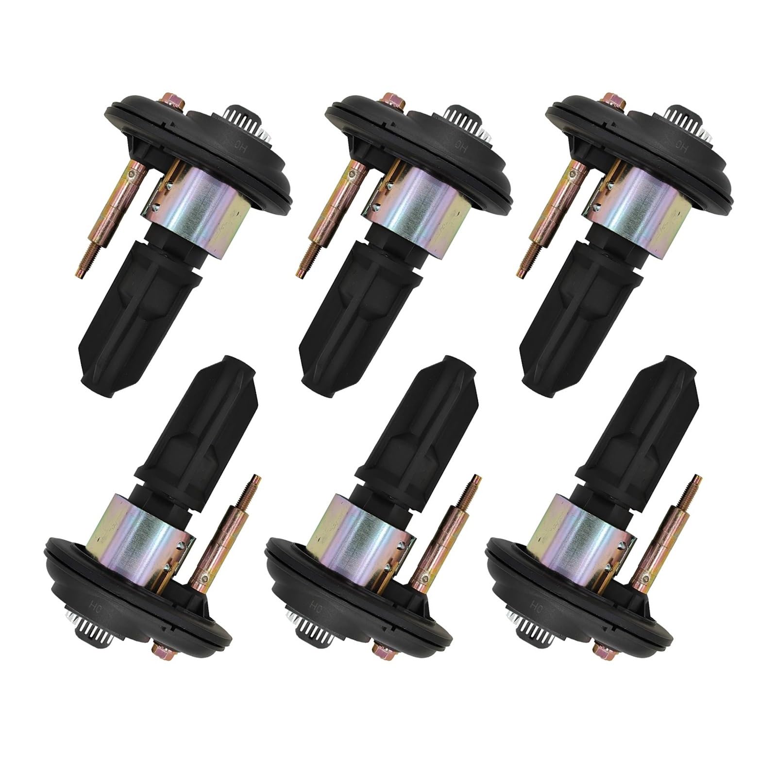 Zündspulen Zündspule UF303 12568062 Für Buick Für Rainier L6 4,2 L 2004-2005 5C1392 GN10114 5C172 3 1788390 BSC1395 Zündeinheit(6 PCS) von Lhdktee