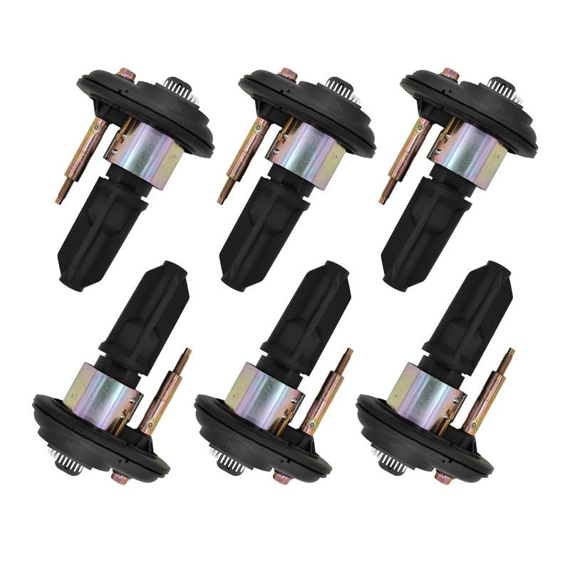 Zündspulen Zündspule UF303 12568062 Für Buick Für Rainier L6 4,2 L 2004-2005 5C1392 GN10114 5C172 3 1788390 BSC1395 Zündeinheit(6 PCS) von Lhdktee