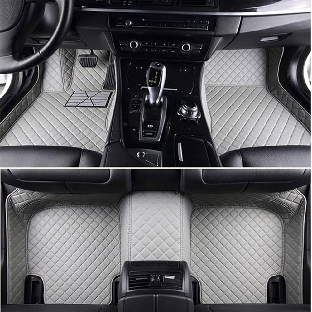 Auto FußMatten für Lexus LM 7seats 2020-2023(LHD), Allwetter VollstäNdige Abdeckung Leder Fußmatten Auto Anti Rutsch Wasserdicht,D von Lhuayeu