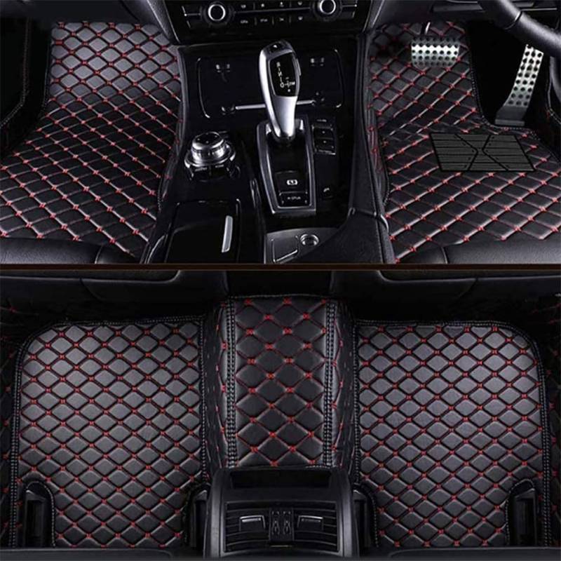 Auto FußMatten für Lexus RX(5seats) 2009-2015(LHD), Allwetter VollstäNdige Abdeckung Leder Fußmatten Auto Anti Rutsch Wasserdicht,B von Lhuayeu