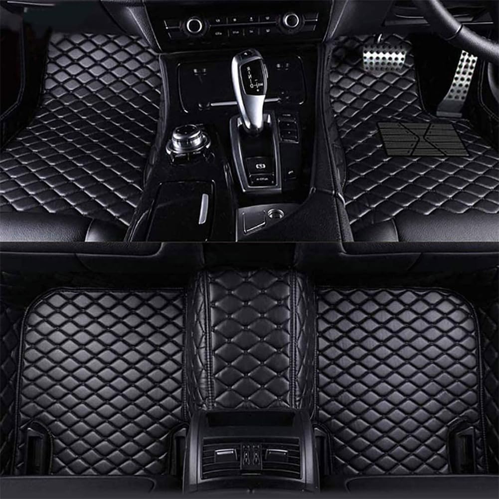 Auto FußMatten für Subaru Levorg 2014-2020(LHD), Allwetter VollstäNdige Abdeckung Leder Fußmatten Auto Anti Rutsch Wasserdicht,A von Lhuayeu