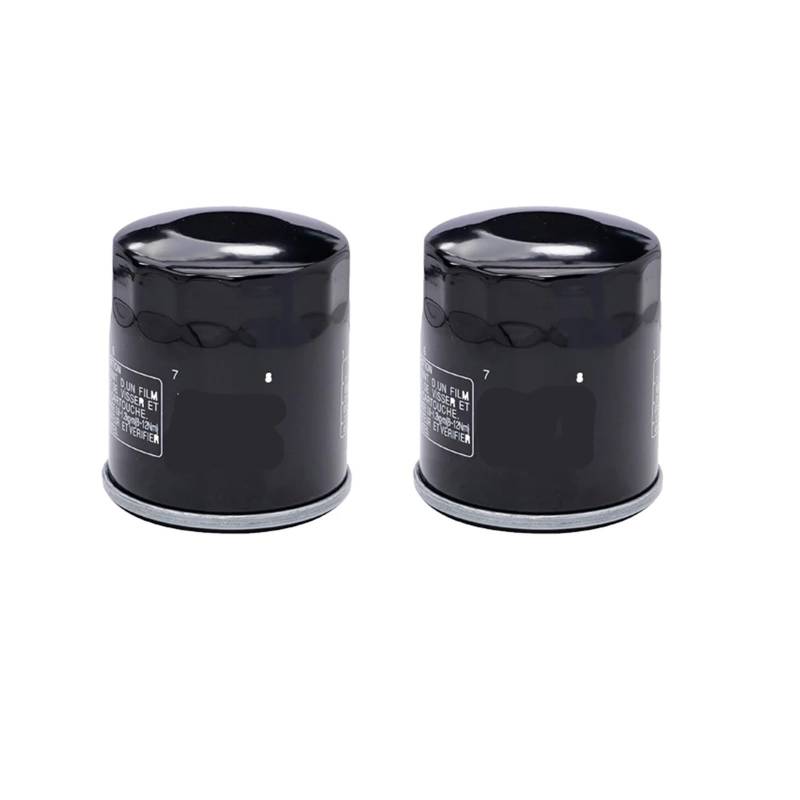 Motorrad Ölfilter for EX650 Ninja 650R Ninja650 2006-2025 KLE650 650 08-24 VN750 Vulcan 750 99-03(2PC) von LiMinM
