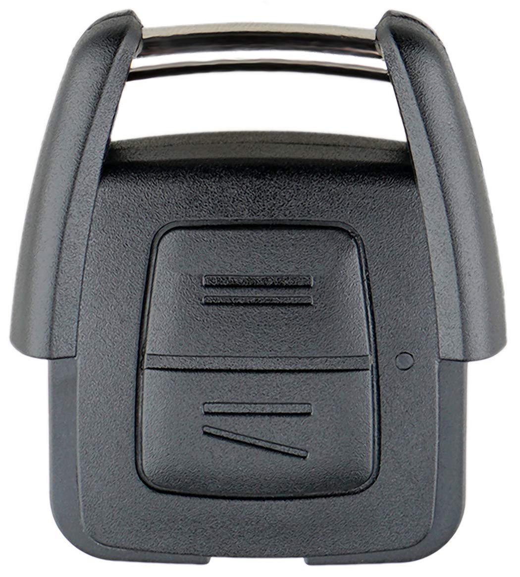 Liamgate Ersatz Schlüssel geeignet für Opel Schlüssel mit 2 Tasten passend Astra G Zafira A Meriva von Liamgate