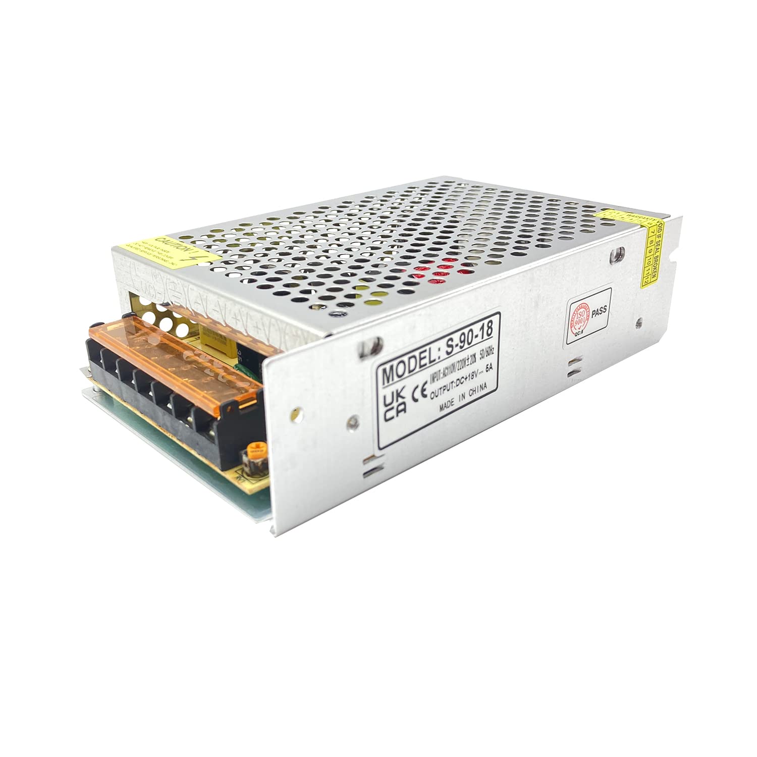 Lianshi 18V 5A 90W Universal Schaltnetzteil geregelter Transformator Kurzschluss und Überstromschutz AC100-260V DC18V 5A Lianshi 18V 5A 90W Universal Schaltnetzteil geregelter Transformator Kurzschluss und Überstromschutz AC100-260V DC18V 5A von LianShi