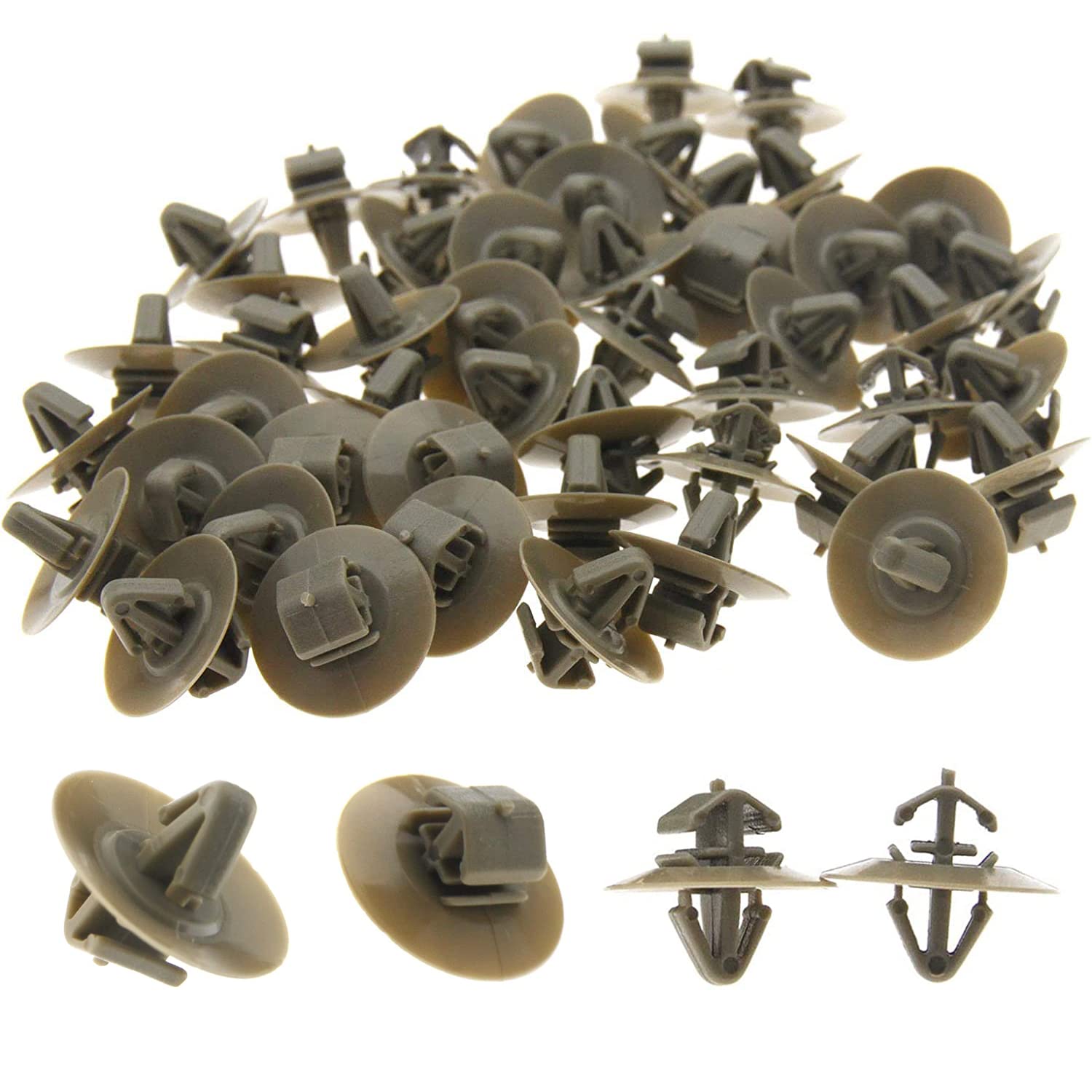 50 x Trafic Seitentür Zierleisten Verkleidung Clips Auto Kunststoff Clips Türleiste Unterer Schutz Zierleiste 93160023/500326896 / 7701470779/7703077421 / 7703077422 50 x Trafic Seitentür Zierleisten Verkleidung Clips Auto Kunststoff Clips Türleiste Unterer Schutz Zierleiste 93160023/500326896 / 7701470779/7703077421 / 7703077422 von Liandasheng