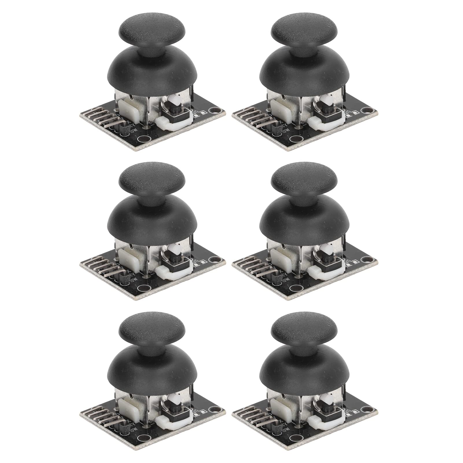 6 Stück Joystick Breakout Modul Spielsteuermodul Game Controller X Y Dual Achsen Ersatzkit KY-023 6 Stück Joystick Breakout Modul Spielsteuermodul Game Controller X Y Dual Achsen Ersatzkit KY-023 von LiebeWH