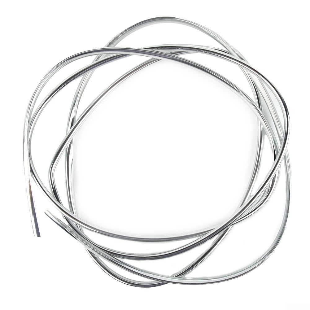 Zierleiste für Auto-Chrom-Look, 6 mm x 2 m, für Tür- und Innenraumschutz Zierleiste für Auto-Chrom-Look, 6 mm x 2 m, für Tür- und Innenraumschutz von LifenaviStore