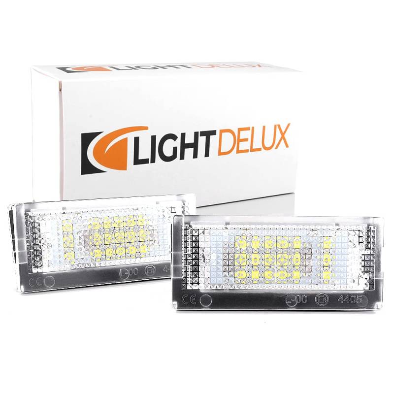 LED Kennzeichenbeleuchtung Canbus Module mit E-Zulassung V-030106 von LIGHTDELUX