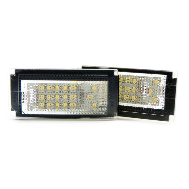 2 x LED Kennzeichenbeleuchtung Kennzeichen Leuchte 6000K Xenon Licht von LightWorld24