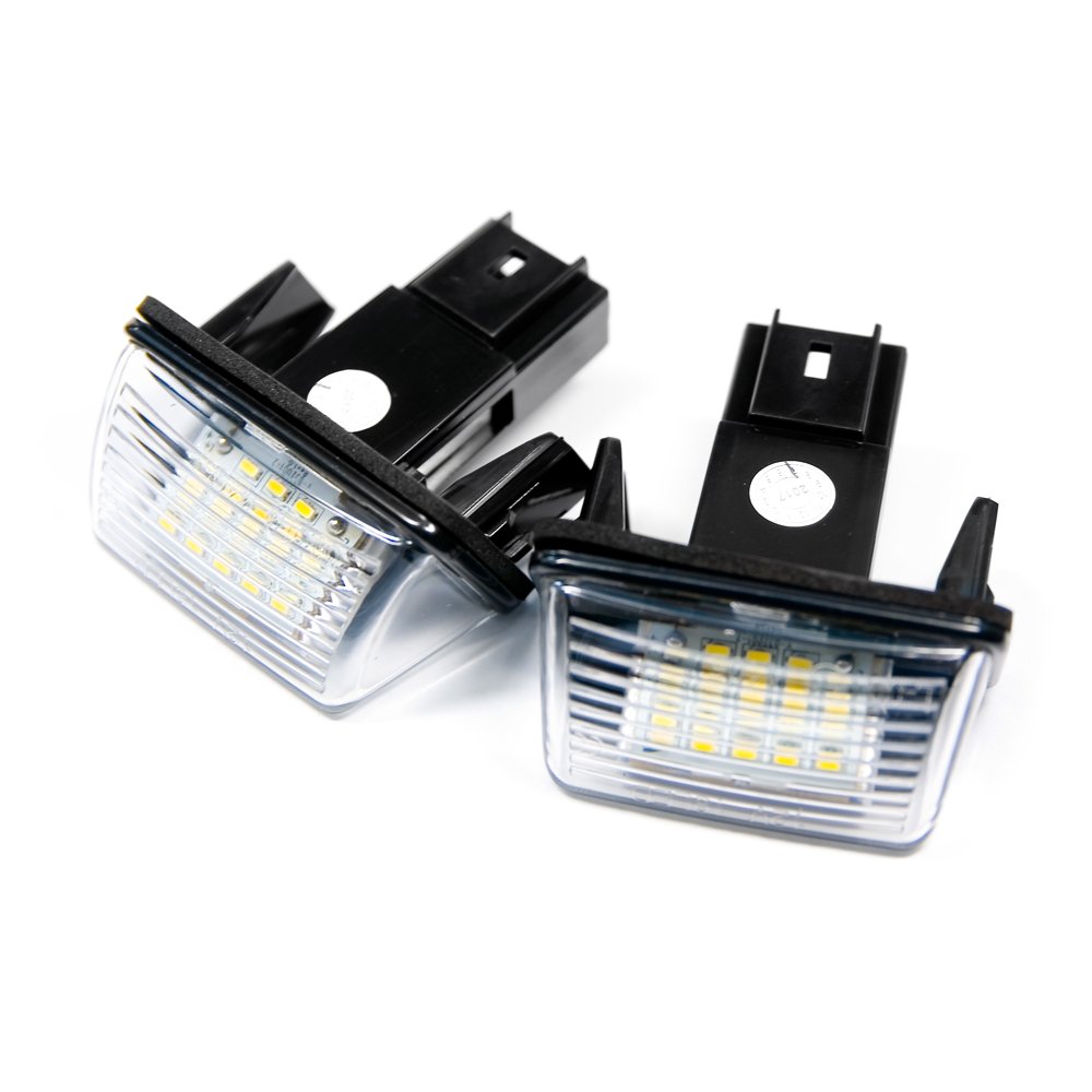 2 x LED Kennzeichenbeleuchtung Xenon 6000K Kennzeichen Leuchten Weiß 2 x LED Kennzeichenbeleuchtung Xenon 6000K Kennzeichen Leuchten Weiß von ProTuning
