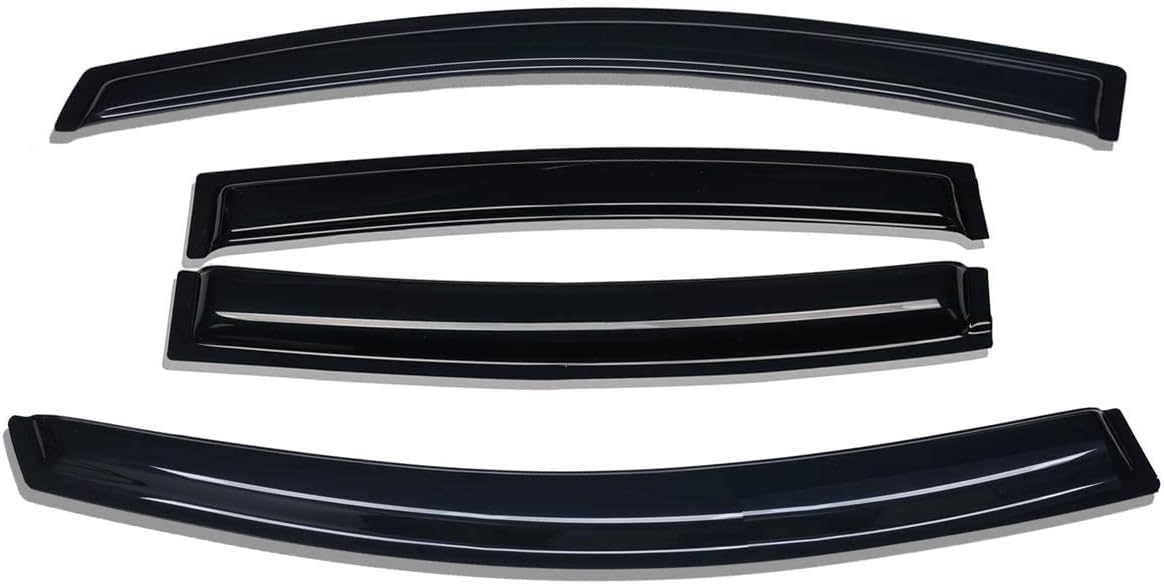Lightronic WV94005 Windabweiser für Seitenfenster, zum Aufkleben, Regenschutz, Dunkles Rauchgrau, bruchsicher, 4-teiliges Set für Nissan Altima 2007–2012 Lightronic WV94005 Windabweiser für Seitenfenster, zum Aufkleben, Regenschutz, Dunkles Rauchgrau, bruchsicher, 4-teiliges Set für Nissan Altima 2007–2012 von Lightronic