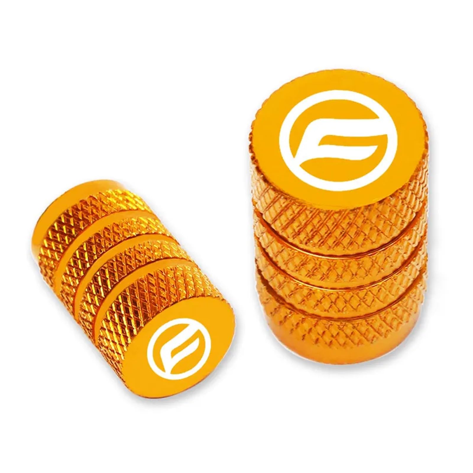 Motorrad-Reifenventilkappe Für CFMOTO CF650J SR250 CF250 CF400 CF150 CF650 CF400J 650NK CF650TR CF125 650MT 400GT 250NK 400nk 150nk Motor Fahrzeug Rad Reifen Ventil Air Port Stem Caps(Yellow) von Lilanka
