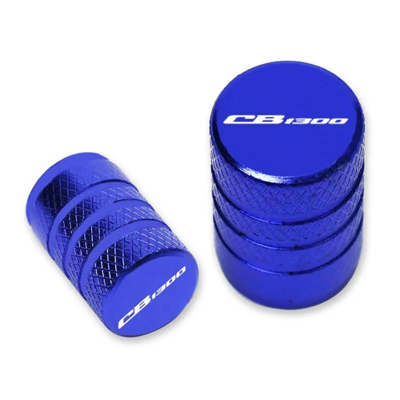 Motorrad-Reifenventilkappe Für HON@&DA CB1100 CB1100EX RS 2009-2015 CB1300 X4 SC38 2003-2010 Zubehör Motorrad CNC Rad Reifen Ventilkappen Stecker(B) von Lilanka