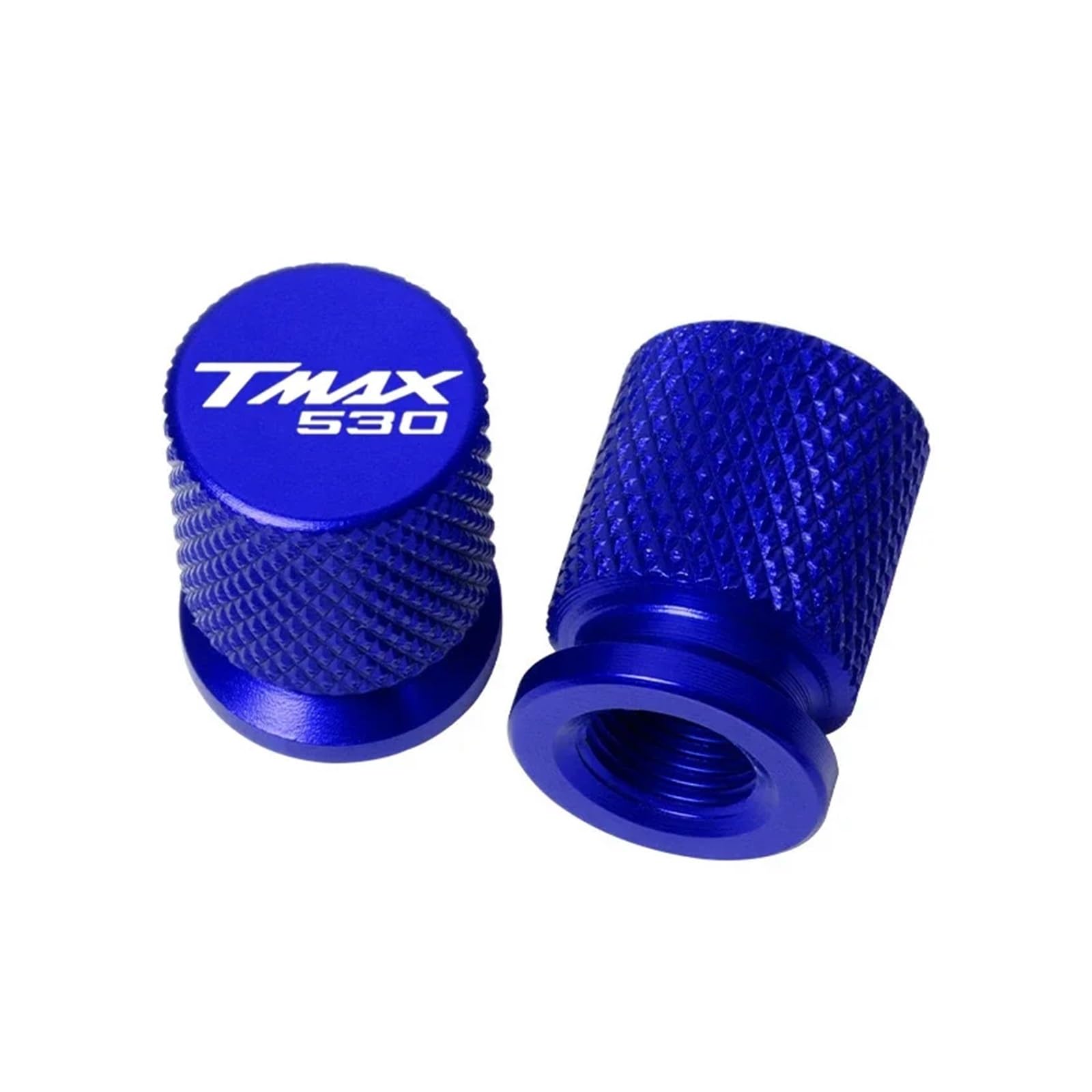 Motorrad-Reifenventilkappe Für Tmax-530 Tmax530 2017 2018 2019 2020 Motorrad-Rad-Reifen-Ventilkappen CNC-Aluminium Luftdichte Abdeckung(B) von Lilanka