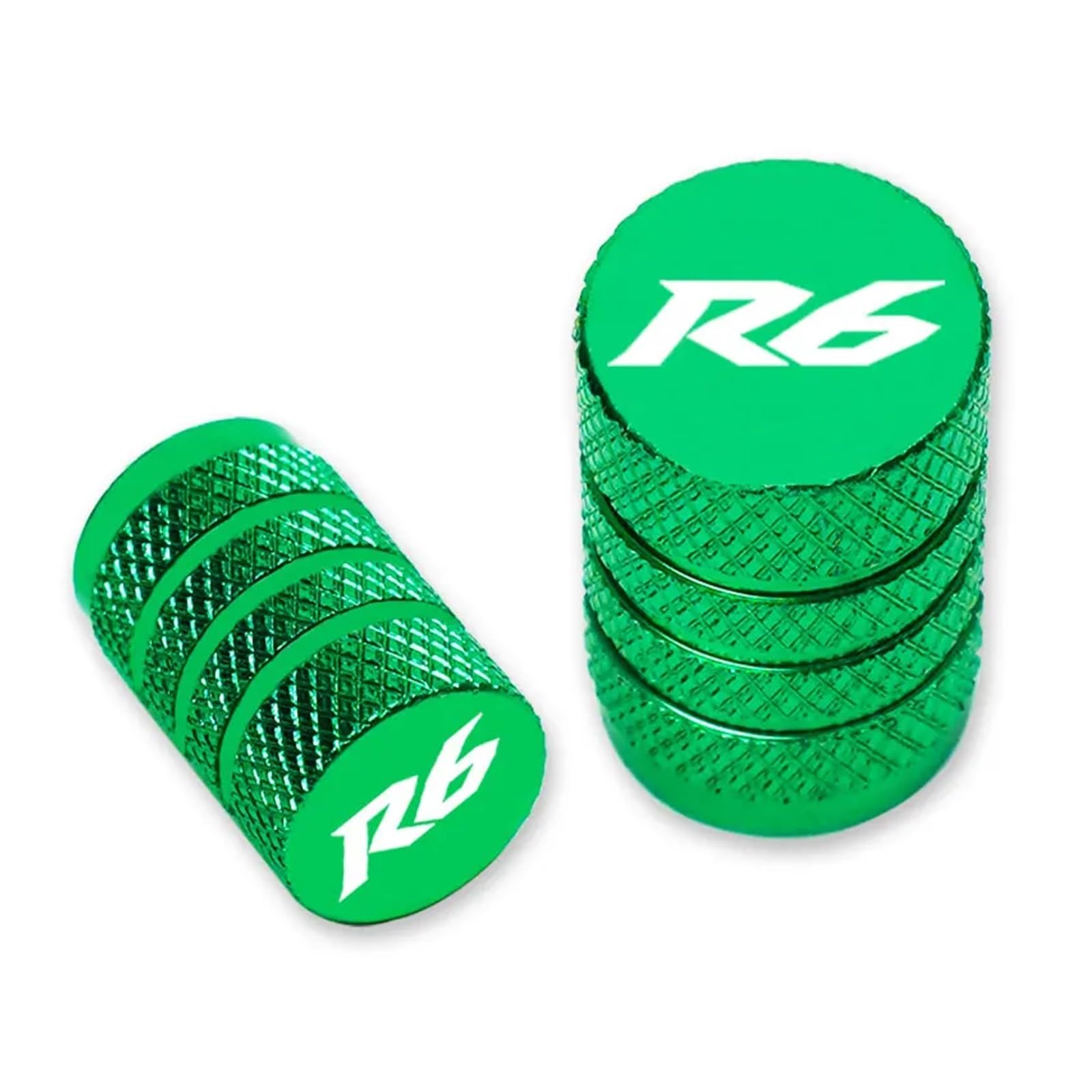 Motorrad-Reifenventilkappe Für YZFR6 YZF-R6 R6S 1999-2015 Motorrad-Rad-Reifen-Ventilkappen CNC-luftdichte Abdeckungen(Ee) von Lilanka