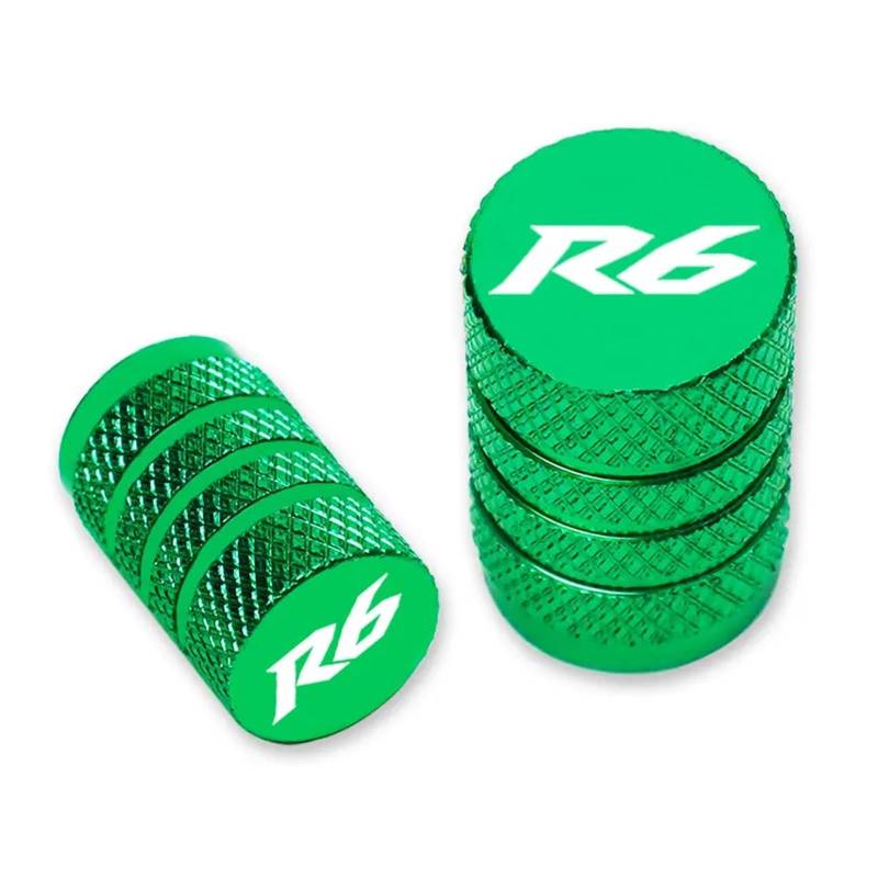 Motorrad-Reifenventilkappe Für YZFR6 YZF-R6 R6S 1999-2015 Motorrad-Rad-Reifen-Ventilkappen CNC-luftdichte Abdeckungen(Ee) von Lilanka