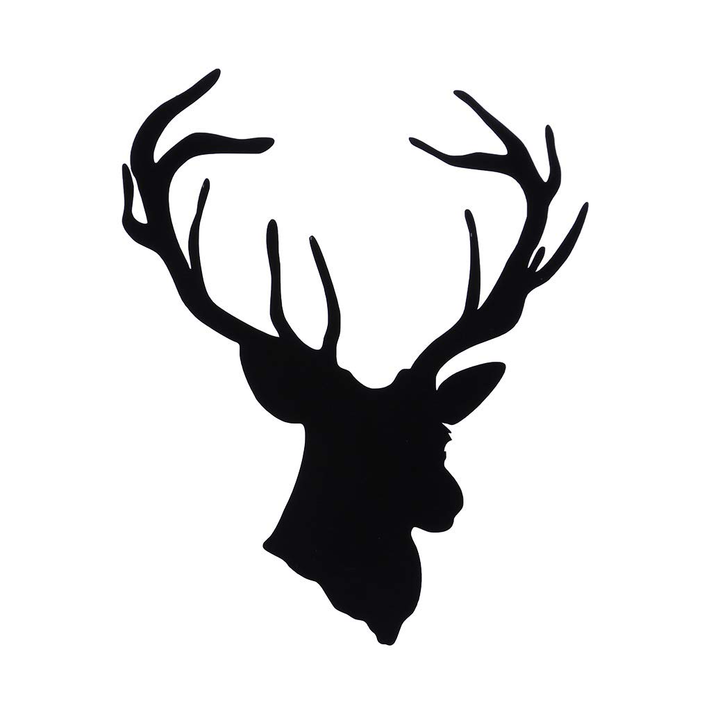 Limtula 12 cm * 16 5 cm Mode Kühlen Hirsch Für Kopf Auto Styling Für Kreative Jagd Auto Aufkleber Wasserdicht Limtula 12 cm * 16 5 cm Mode Kühlen Hirsch Für Kopf Auto Styling Für Kreative Jagd Auto Aufkleber Wasserdicht von Limtula