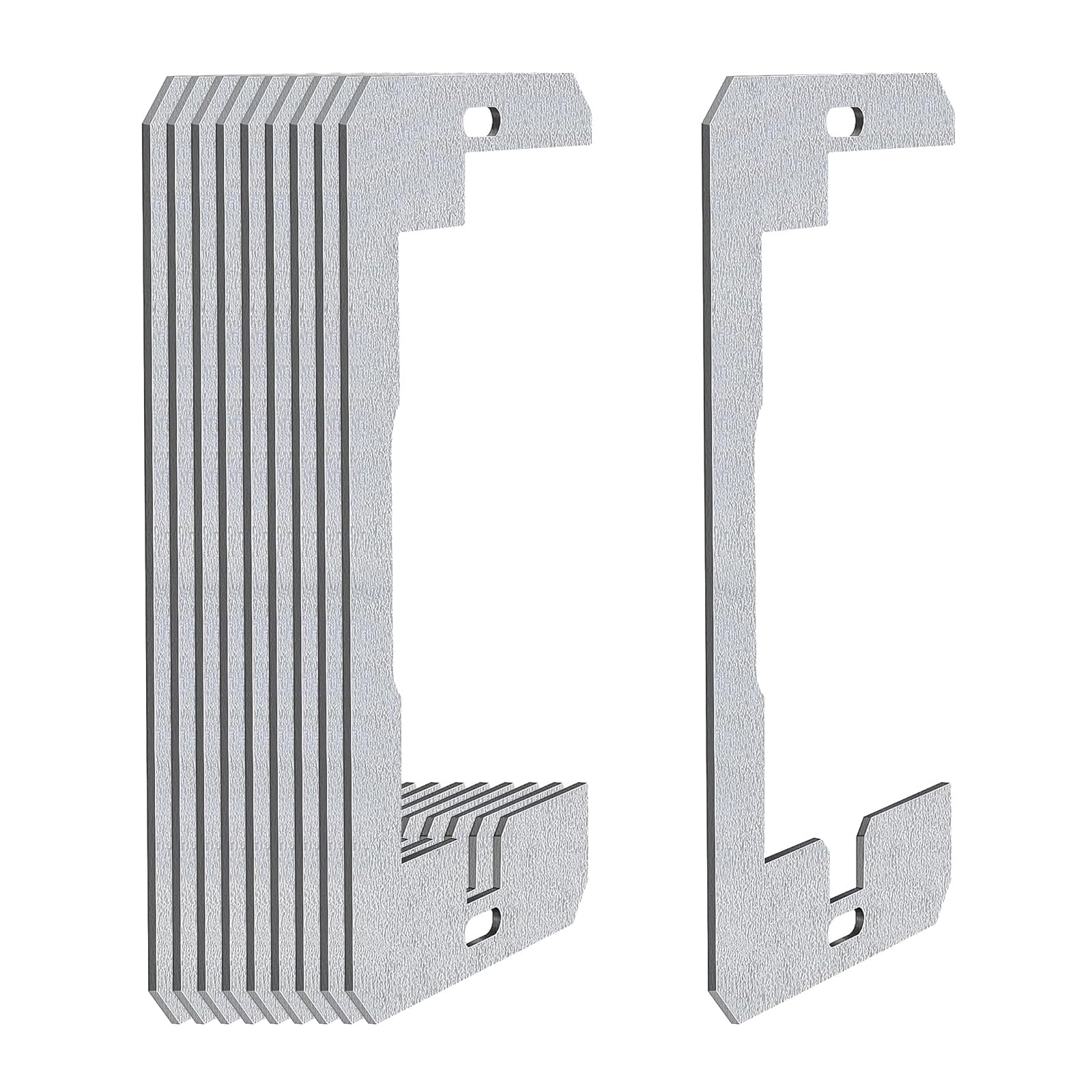 Upgrades Flush Fit Outlet Leveler Platten Aluminium Gerätebereichplatten Metall Elektrokasten Einfache Installationen von Limtula
