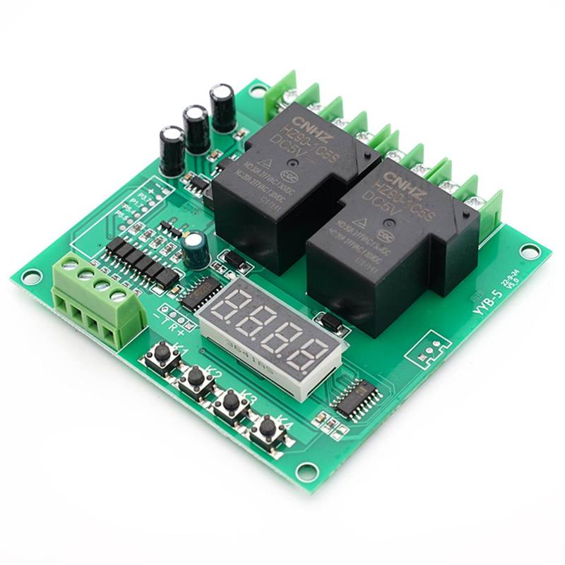 YYB-5 12V 24V Motor Stürmer/Reverse Control Board Zwei Relais Verzögerungszyklusmodul Lineare Aktuatoren Steuerplatine von Limtula