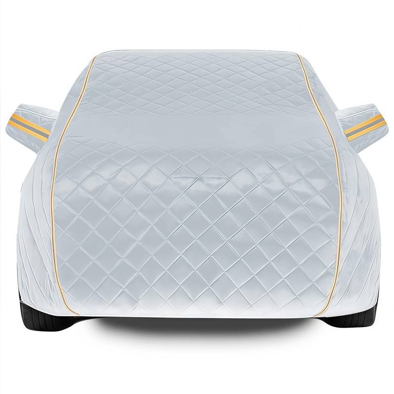 Autoabdeckung Outdoor Für Acura mdx 2001-2006丨Autoabdeckung Gegen Hagel Regen Sonne UV-Schutz Abdeckplane Wasserdicht Kratzfest mit Aufbewahrungstasche(Silver) von LinGKon