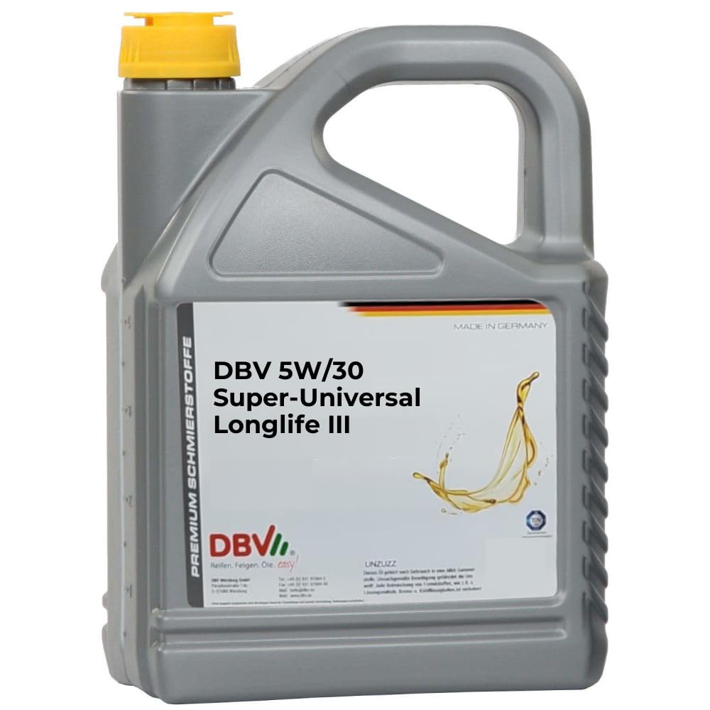 5W/30 Super-Universal Longlife III von DBV 2 x 5-Liter-Kanne 5W/30 Super-Universal Longlife III von DBV 2 x 5-Liter-Kanne von LinJa