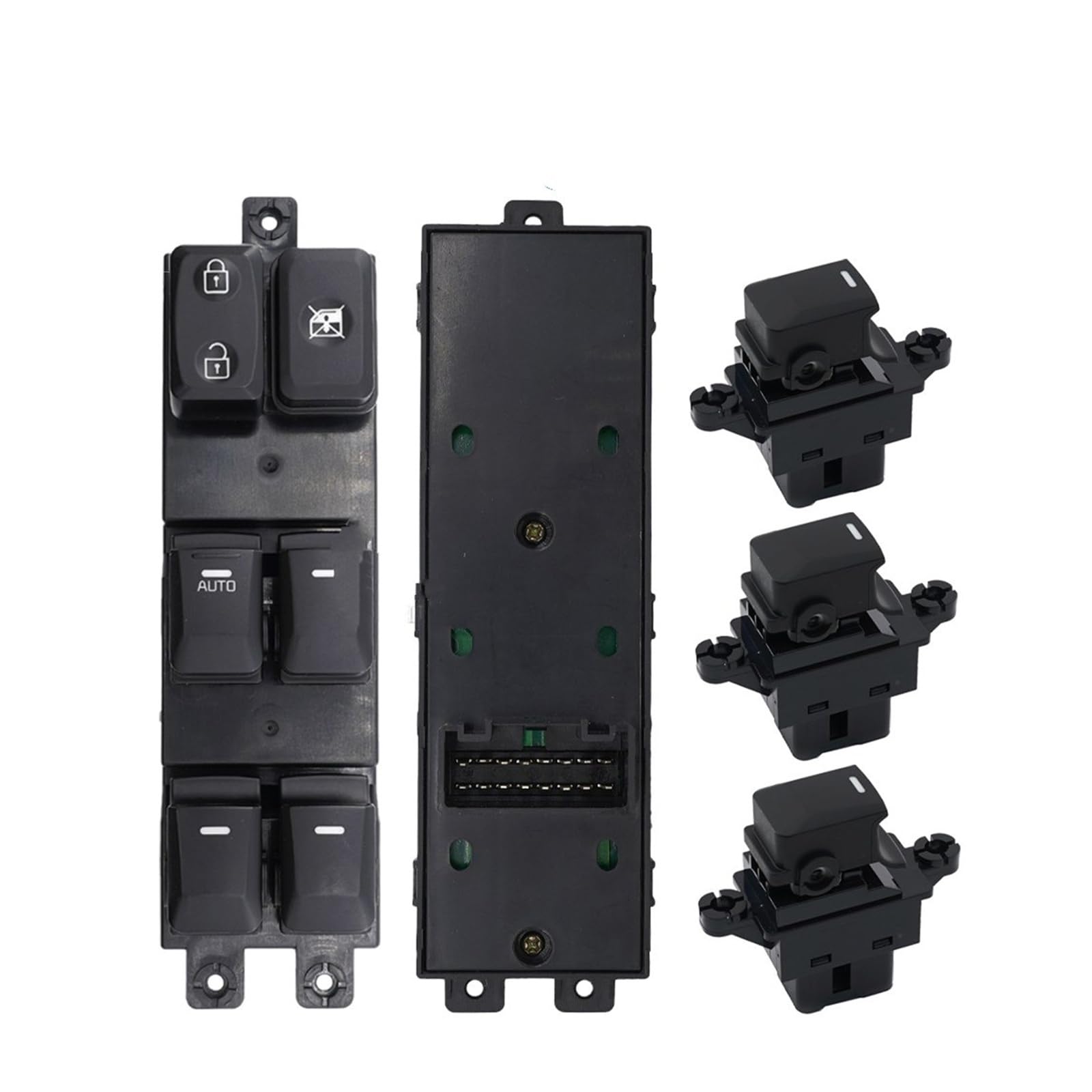 Fensterheberschalter Für Kia Für Morgen Für PICANTO Für TA 2011-2016 935701Y500 Power Fenster Control Schalter Taste Lock Auto Teile Ersatzteile Fensterheber Schalter(935701Y200-16Pins-S) von LinQianBhD