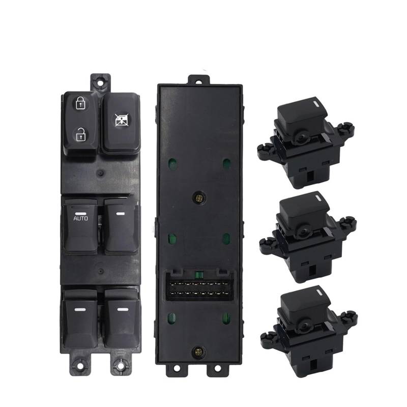 Fensterheberschalter Für Kia Für Morgen Für PICANTO Für TA 2011-2016 935701Y500 Power Fenster Control Schalter Taste Lock Auto Teile Ersatzteile Fensterheber Schalter(935701Y200-16Pins-S) von LinQianBhD