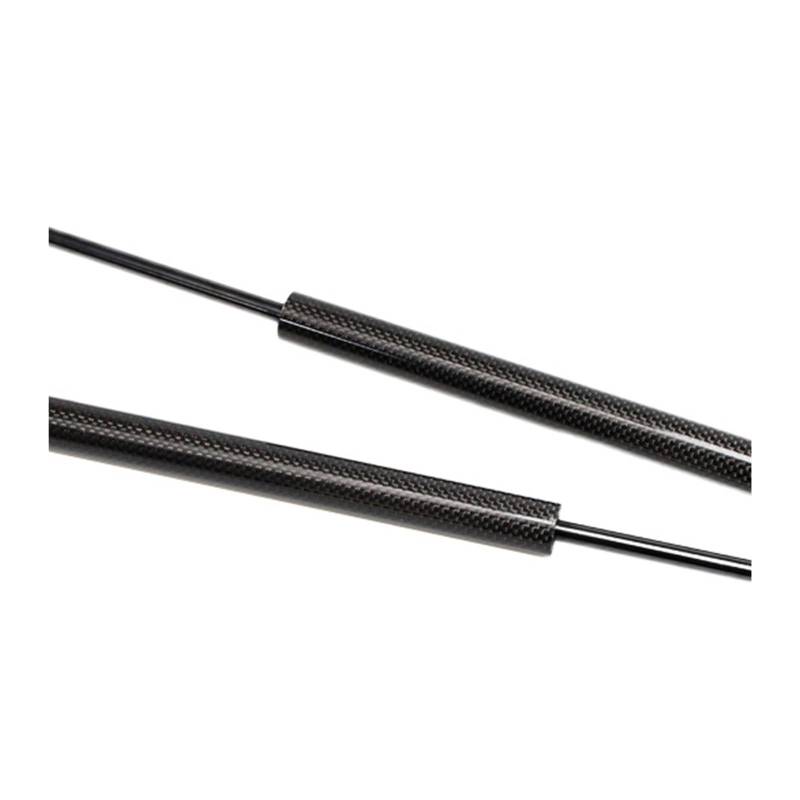 Gasfeder Dämpfer Motorhaube Für Ford Für Mustang Für MK4 1994-2004 Front Hood Bonnet Gas Streben Lift Unterstützung Schock Motorhaube Gasfeder(Black carbon fiber) von LinQianBhD