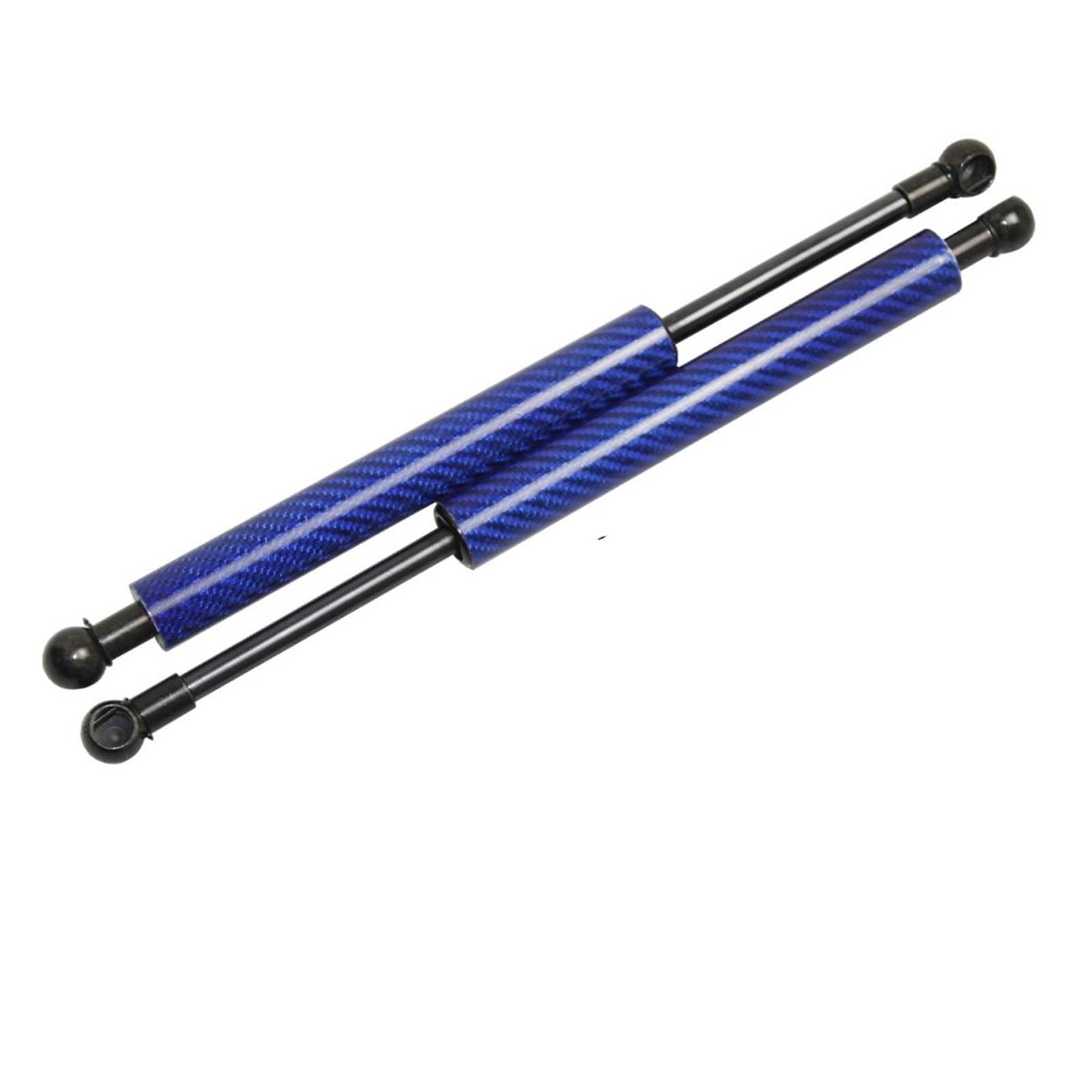 Gasfeder Dämpfer Motorhaube Für Nissan Für 370Z 2009 2010 2011 2012 2013 2014-2020 Front Hood Gas Spring Lift Unterstützt Streben Stange Schocks Motorhaube Gasfeder(Blue carbon fiber) von LinQianBhD