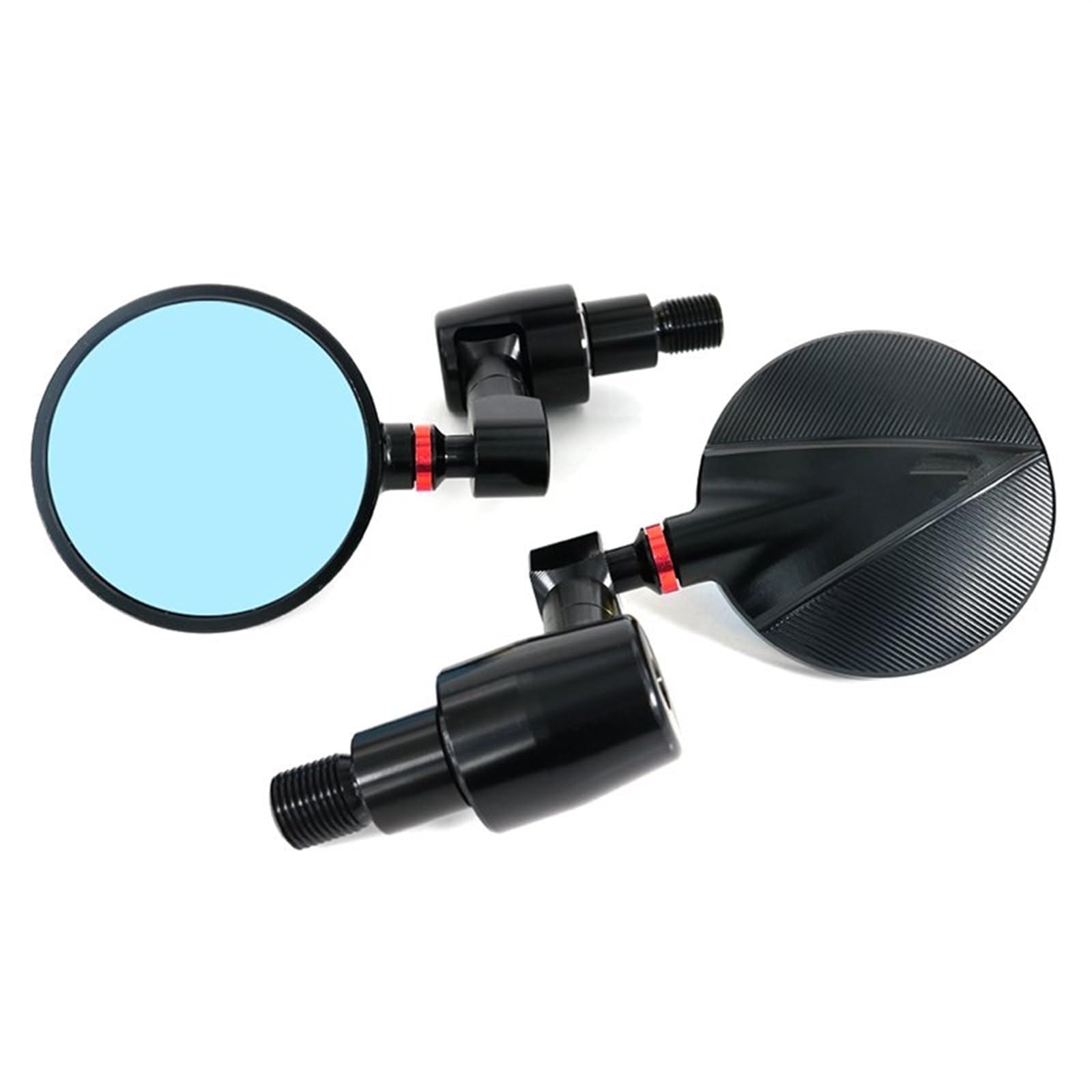 Motorrad Rückspiegel Spiegel Für Für XSR900 Für XSR700 2016 2017 2018 2019 2020 2021 2022 Motorrad CNC Griff Bar Rearview Außenspiegel Bar End Spiegel Lenkerendenspiegel(Red) von LinQianBhD