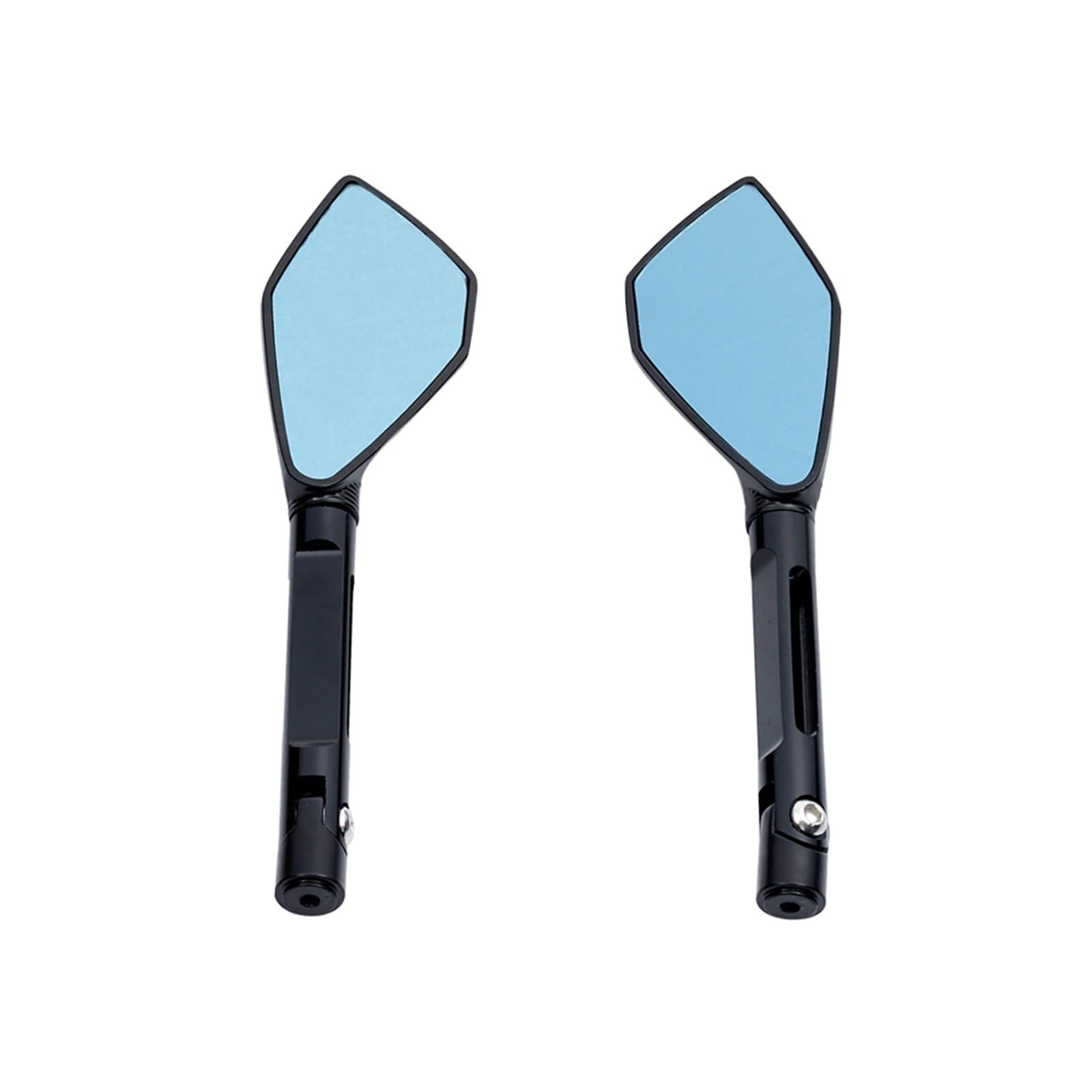 Motorrad Rückspiegel Spiegel Für Kawasaki Für NINJA250 Für NINJA650 Für NINJAER-6N Motorrad Links Und Rechts Rearview Außenspiegel Rückspiegel Lenker Zubehör Lenkerendenspiegel(Black) von LinQianBhD