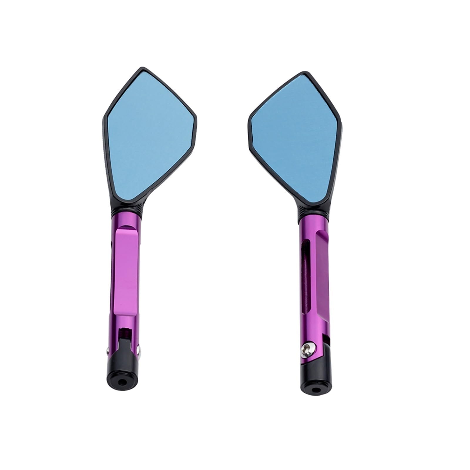 Motorrad Rückspiegel Spiegel Für Kawasaki Für NINJA250 Für NINJA650 Für NINJAER-6N Motorrad Links Und Rechts Rearview Außenspiegel Rückspiegel Lenker Zubehör Lenkerendenspiegel(Lavender) von LinQianBhD
